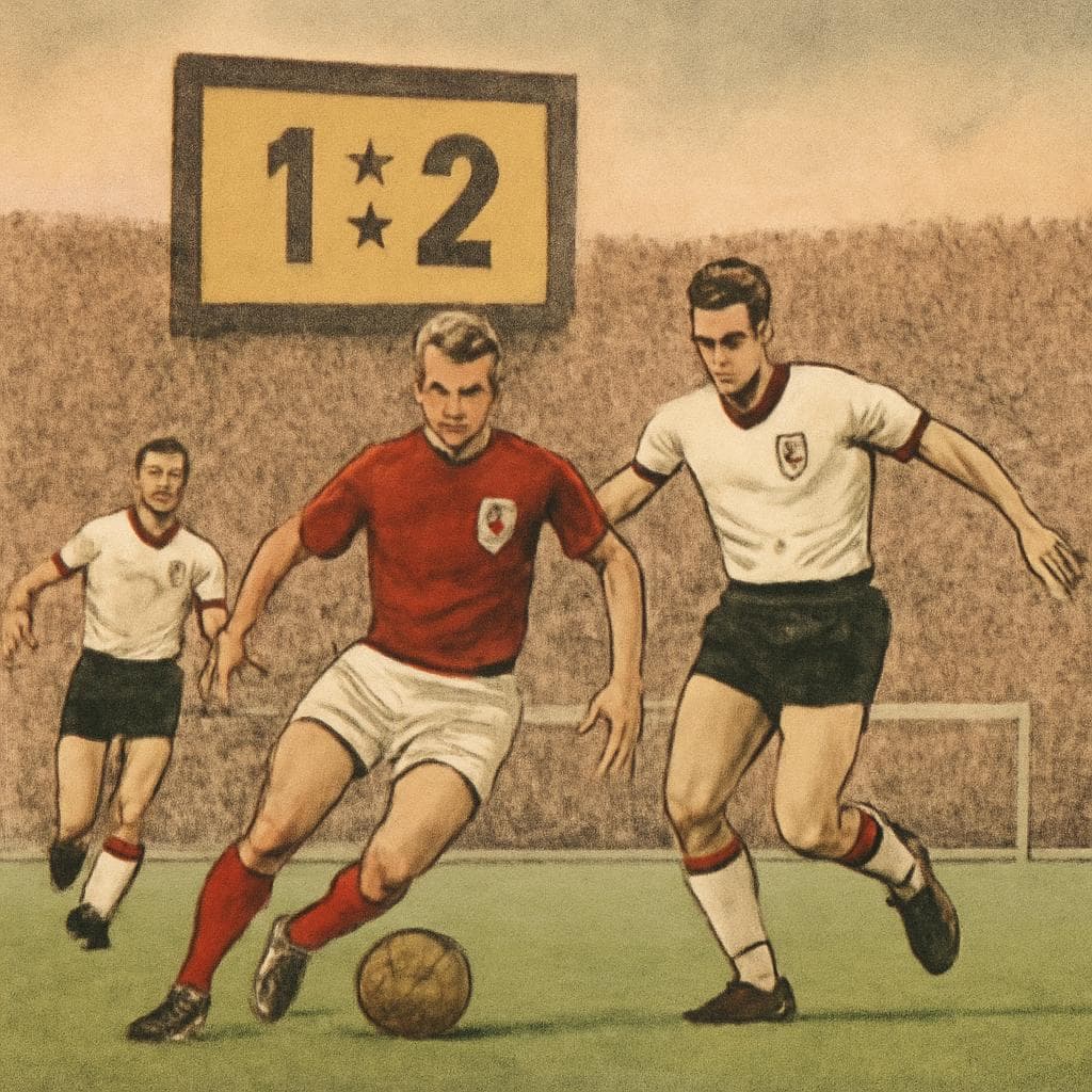 In which World Cup did England first reach the semi-finals, ultimately losing to West Germany?