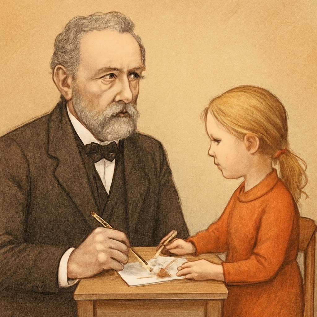 Who is credited with inventing the concept of kindergarten?